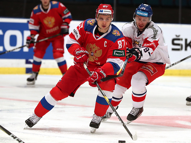 Сборная России победила Чехию в заключительном матче Шведских хоккейных игр