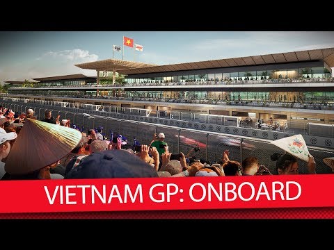 Опубликовано видео виртуального круга на трассе во Вьетнаме