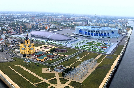 Проект ледовой арены в Нижнем Новгороде отправлен на госэкспертизу