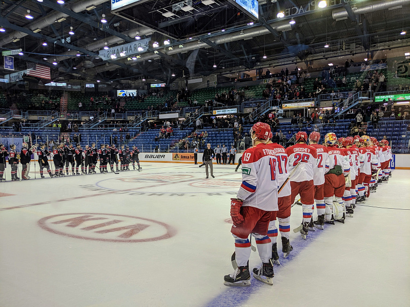 Молодежная сборная России выиграла у команды главной юниорской лиги Квебека