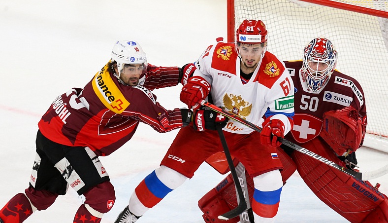 Олимпийская сборная России потерпела разгромное поражение от Швейцарии